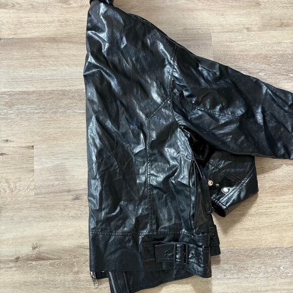 Zara Faux Leather Jacket - Picture 8 of 8